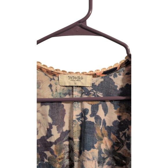 Yaya Club Floral Open Tunic – Lace Detail - Picture 3 of 5